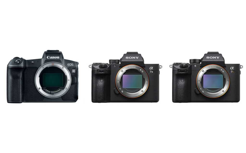 Canon EOS R vs Sony A7 III A7R III