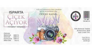 Batı Akdeniz Kalkınma Ajansı (BAKA) “Isparta Çiçek Açıyor’’ Turizm Temalı Ulusal Fotoğraf Yarışması 1 bakaufy header