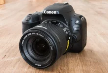 canon eos 200d front