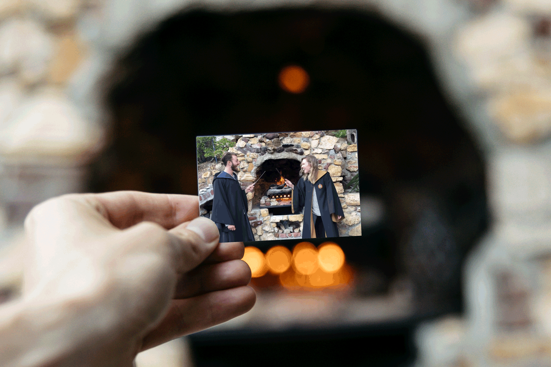 “Sihirli” yazıcı: Harry Potter Printer 2 Harry Potter Fireplace Hyperphoto 2 1