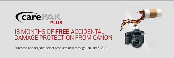 Canon'dan "ücretsiz" kaza sonucu oluşan hasar giderme 2 Screenshot 1