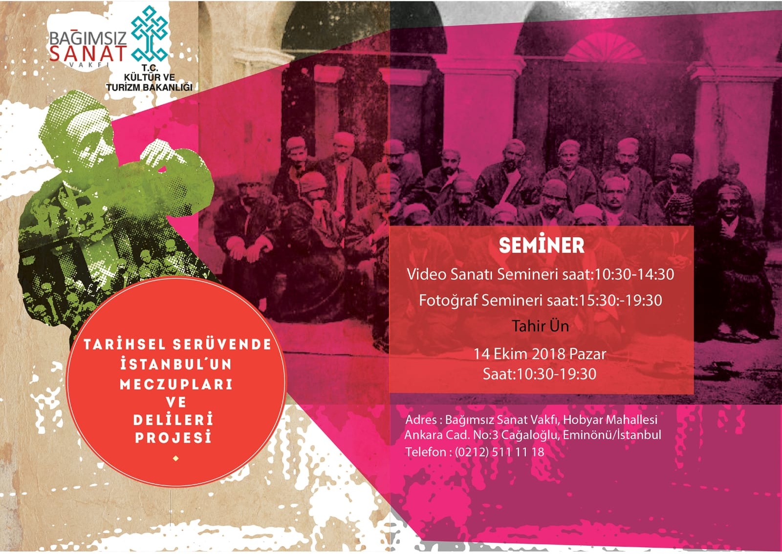Tarihsel Serüvende İstanbul’un Meczupları ve Delileri Projesi 1 WhatsApp Image 2018 10 09 at 12.51.12