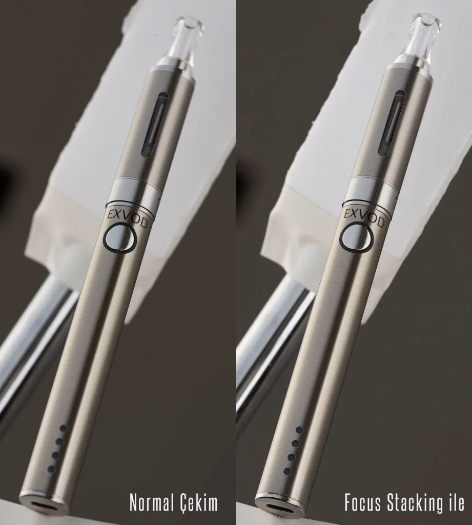 Focus Stacking Nedir? 4 focus stacking urun cekimi