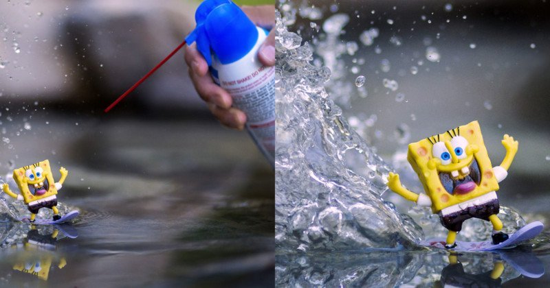 Oyuncak Fotoğraflarında Su Sıçramaları Yaratmak 1 makingasplashfeattt