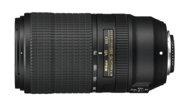 nikon lens afp nikkor 70 300e ed vr side 696x591