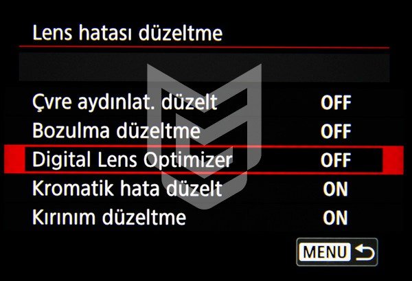 Canon EOS 5D Mark IV İncelemesi ve Teknik Özellikleri 4 lens optimizer