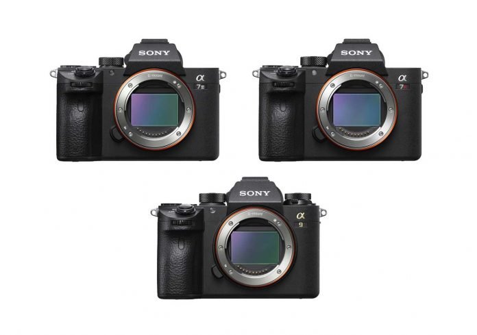 Sony a9, a7R III ve a7 III Güncelleme 1 sony a7 iii vs a9 vs a7r iii