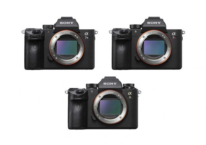 sony a7 iii vs a9 vs a7r iii