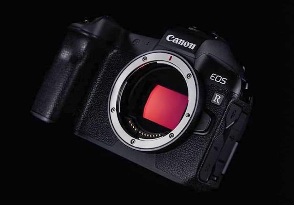 Canon EOS R mirrorless camera