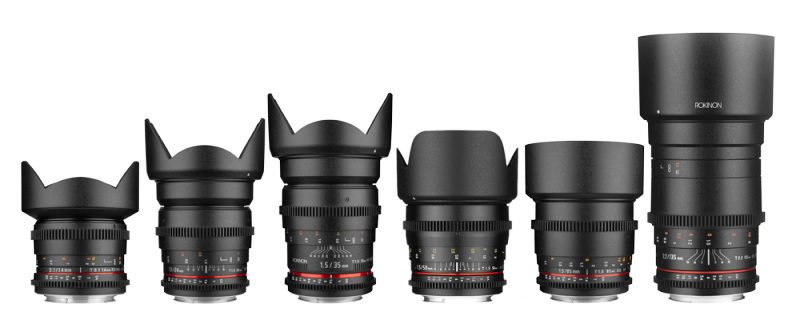 Cine Lensler ile Fotoğraf Lensleri Arasındaki Farklar Nelerdir? 2 cineds pro set