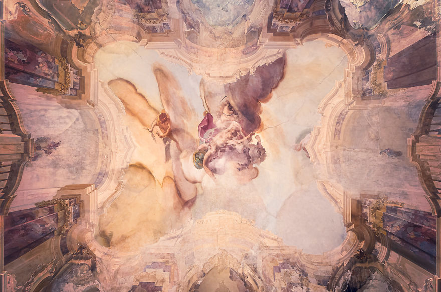 Roman Robroek : Terk edilmiş İtalyan freskleri 19 Breathtaking Abandoned Paintings I Photographed in Italy 5c8b6f576d1c7 880