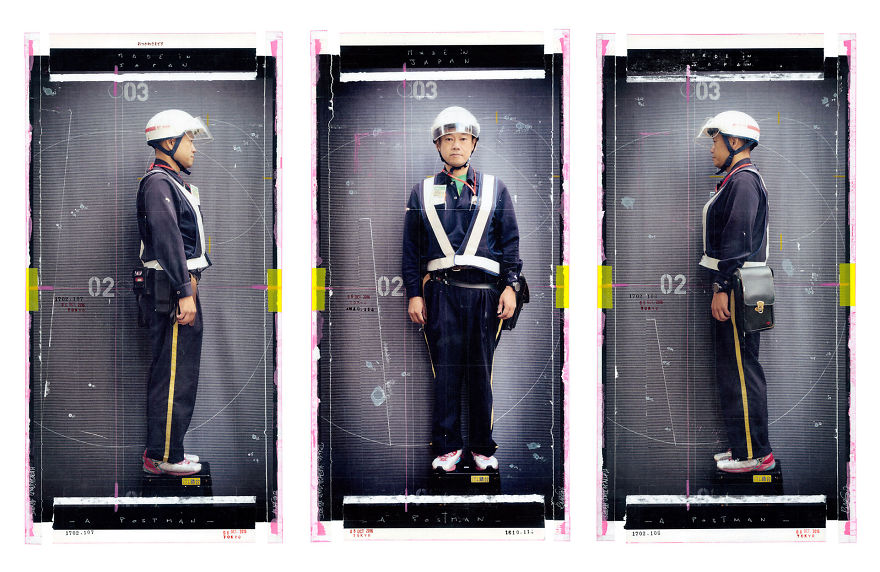 Frank Le Petit : Hatarakimono 27 Photographer creates project with 100 Japanese workers and their uniforms paying homage to these people who really enjoy working 5ca5b054324df 880