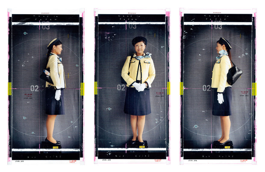 Frank Le Petit : Hatarakimono 11 Photographer creates project with 100 Japanese workers and their uniforms paying homage to these people who really enjoy working 5ca5b05d36d71 880