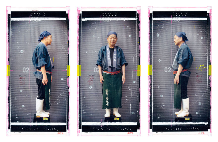 Frank Le Petit : Hatarakimono 30 Photographer creates project with 100 Japanese workers and their uniforms paying homage to these people who really enjoy working 5ca5b07164493 880