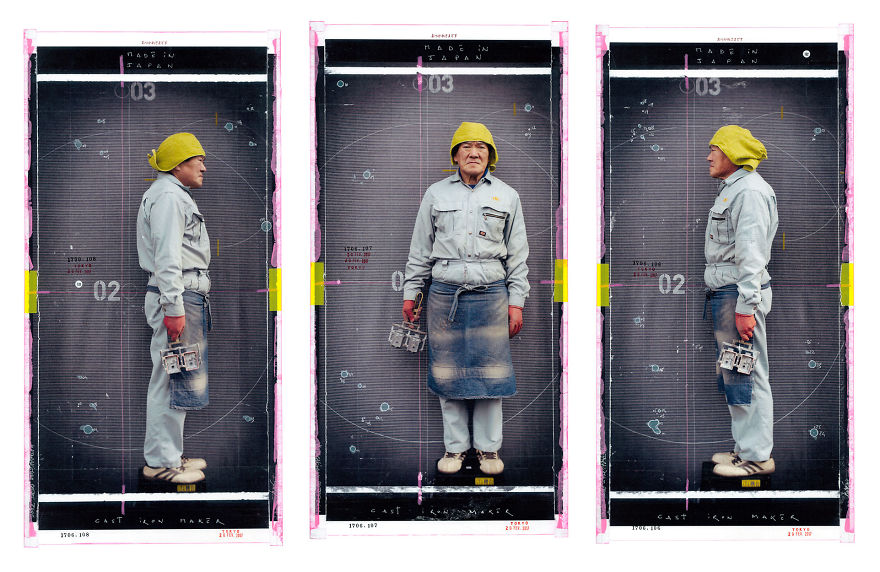 Frank Le Petit : Hatarakimono 21 Photographer creates project with 100 Japanese workers and their uniforms paying homage to these people who really enjoy working 5ca5b0814ee4f 880