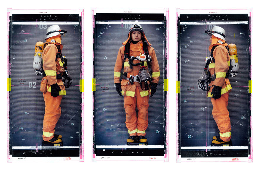 Frank Le Petit : Hatarakimono 22 Photographer creates project with 100 Japanese workers and their uniforms paying homage to these people who really enjoy working 5ca5b0857d98e 880