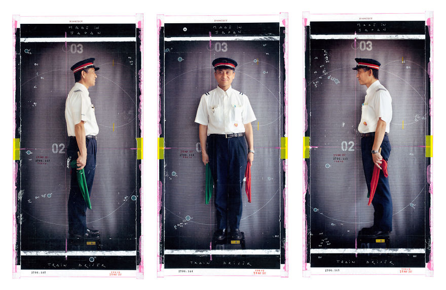 Frank Le Petit : Hatarakimono 23 Photographer creates project with 100 Japanese workers and their uniforms paying homage to these people who really enjoy working 5ca5b0895fda0 880
