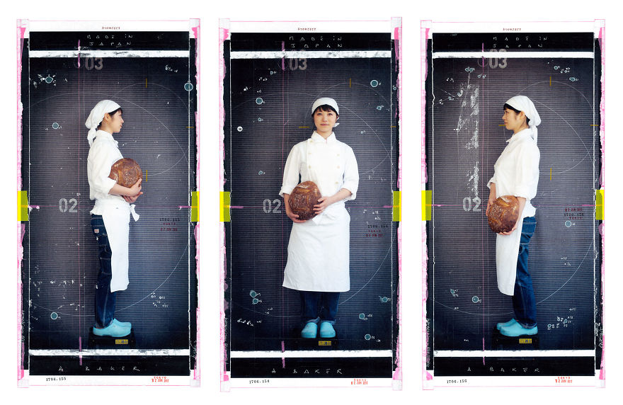 Frank Le Petit : Hatarakimono 5 Photographer creates project with 100 Japanese workers and their uniforms paying homage to these people who really enjoy working 5ca5b0af40b86 880