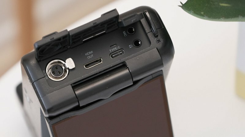 Sharp 8K Camera conectivity