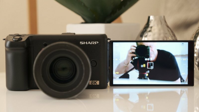 Sharp 8K Open screen