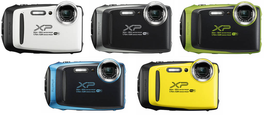 Denize ve Havuza Dayanıklı Fotoğraf Makineleri 10 finepix xp130 five