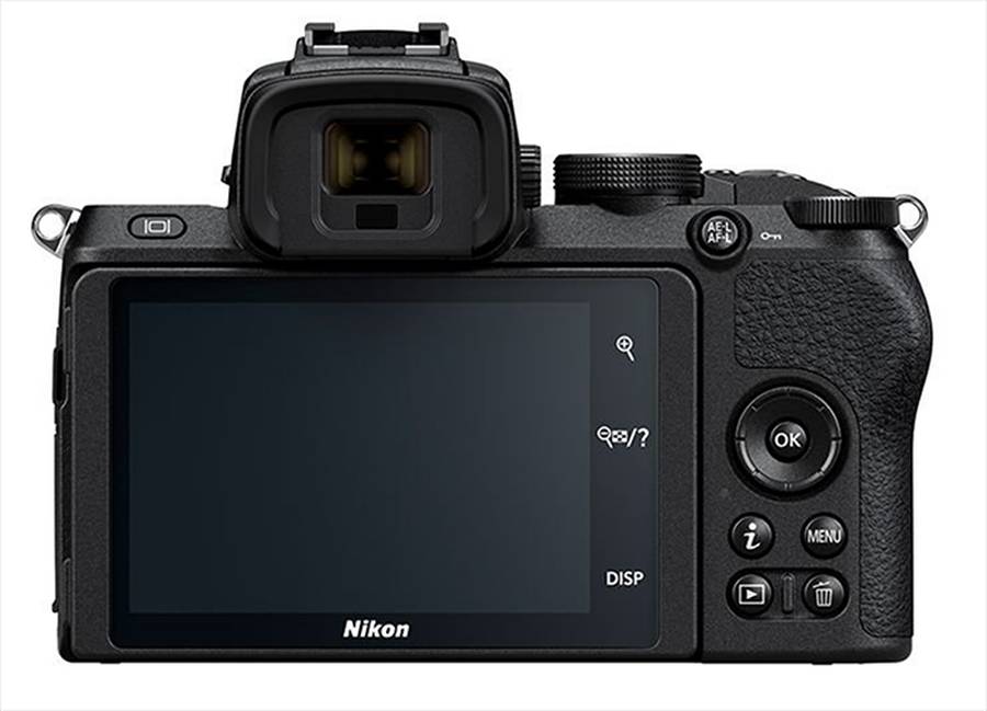 nikon z50 rear