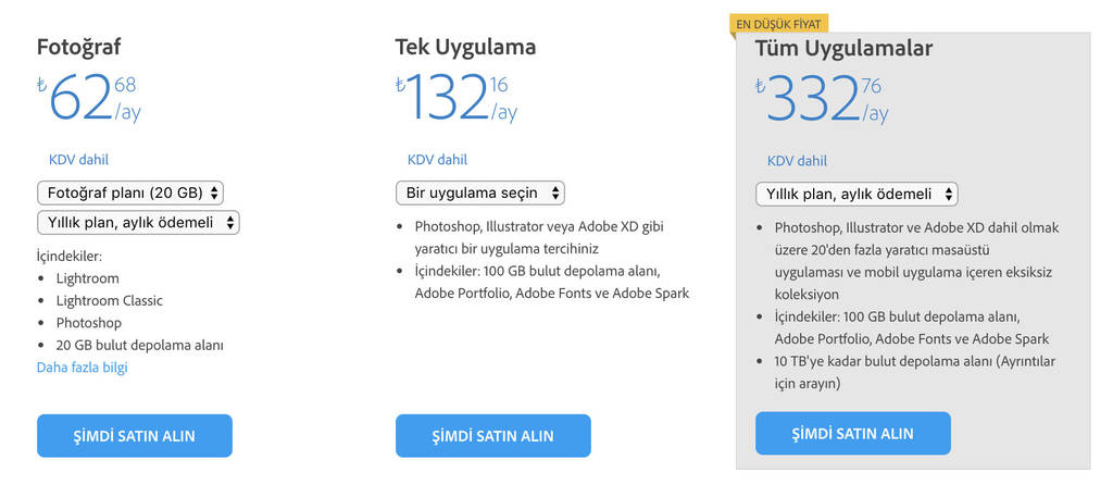 adobe fiyat problem 1