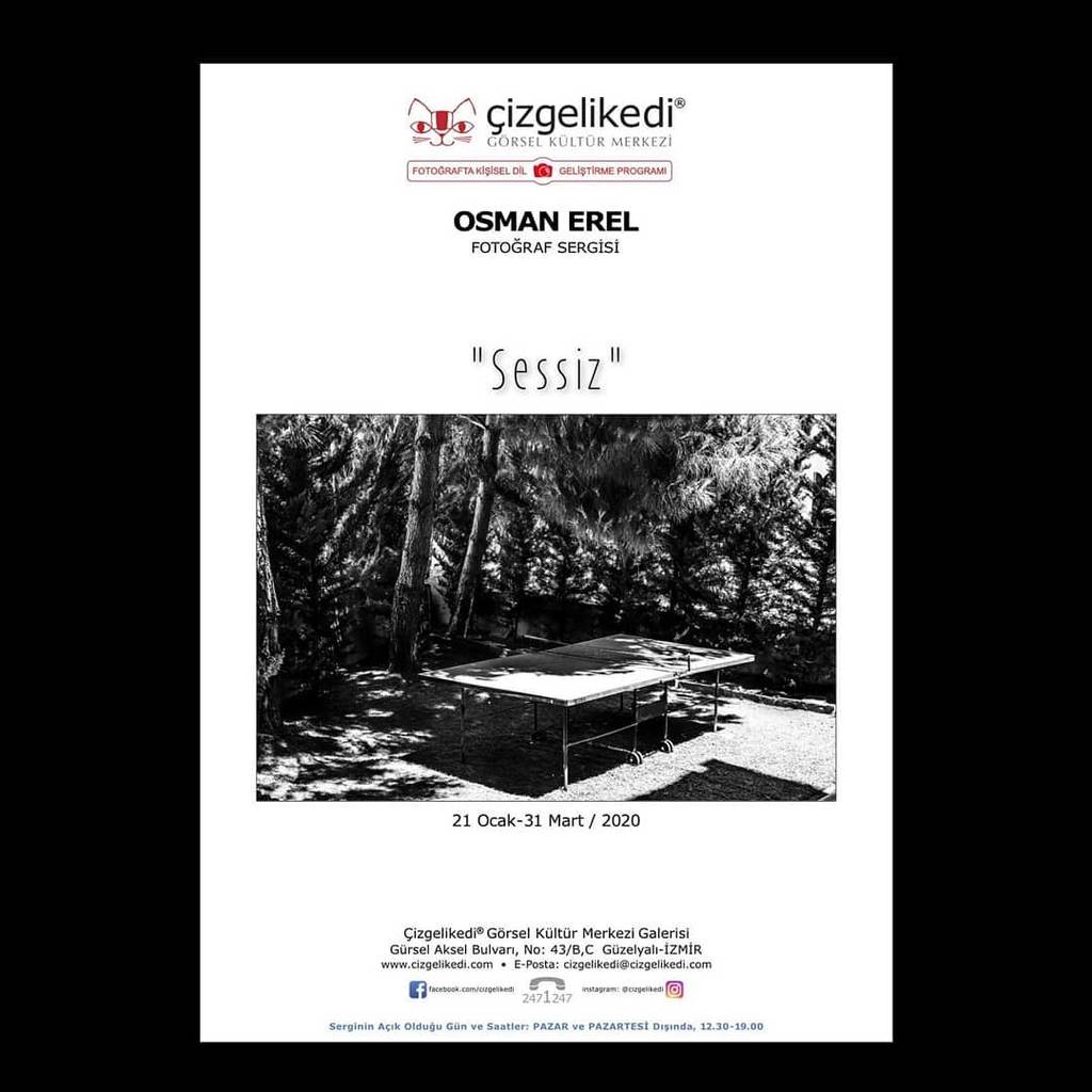 Osman Erel "Sessiz" Fotoğraf Sergisi 2 osman erel sessiz afiş