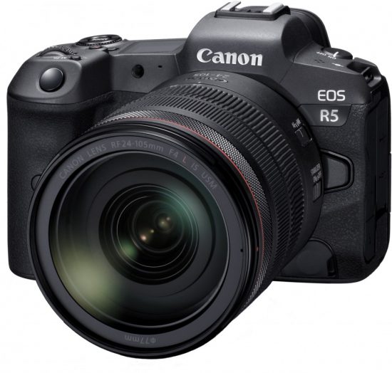 Canon EOS R5 full frame mirrorless camera 1 550x524 1