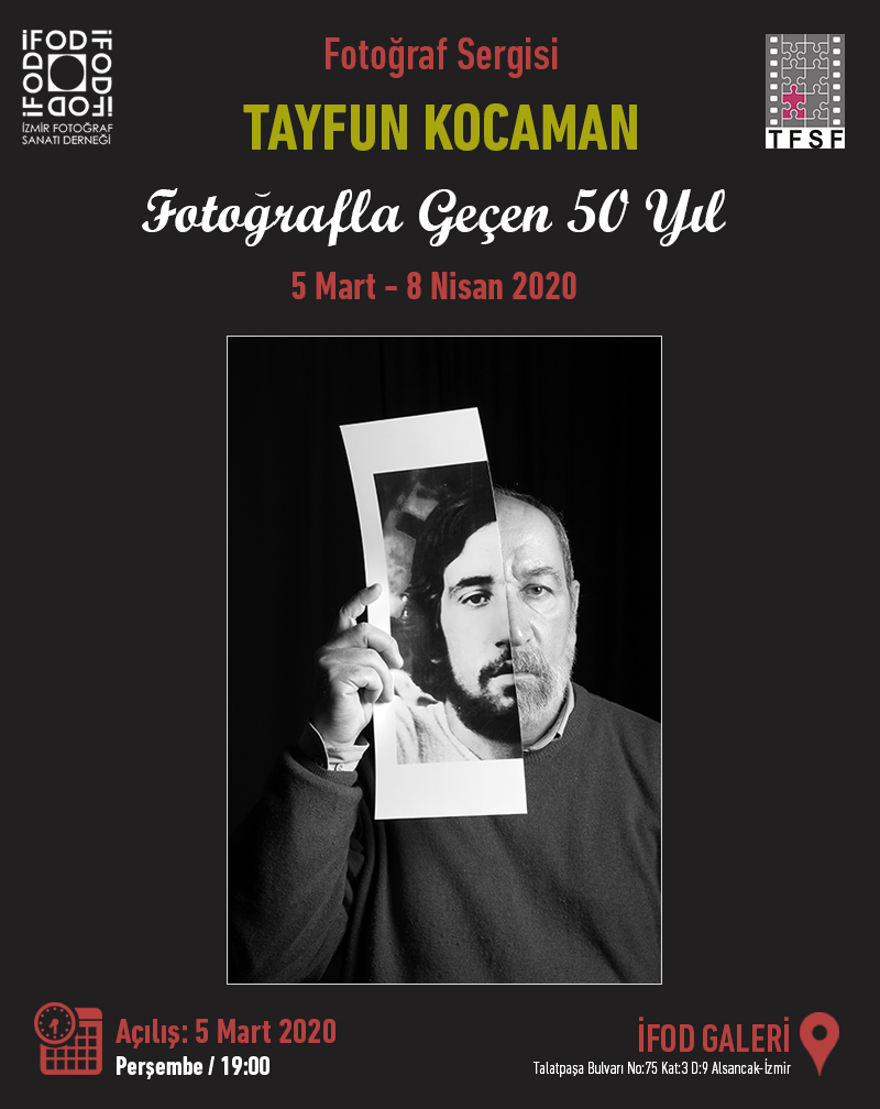 Fotografla Geçen 50 Yıl - Tayfun Kocaman 2 5mart2020 afis