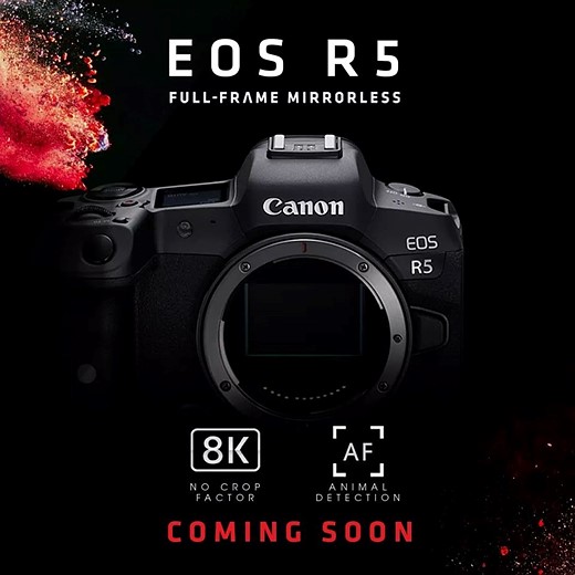 Canon EOS-R5 için açıklanan çok iddialı yeni teknik detaylar!