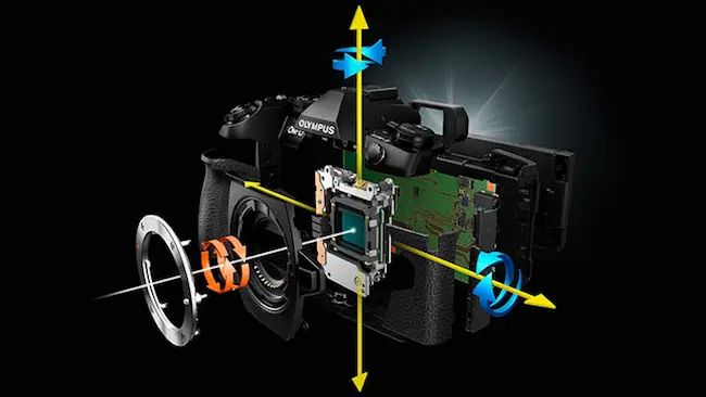 Aynasız Kameralar ve DSLR'ler - Baş Başa! 5 Image stabilistation