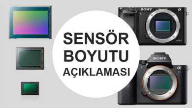 Sensör Boyutu Açıklaması 3 sensör boyutları header
