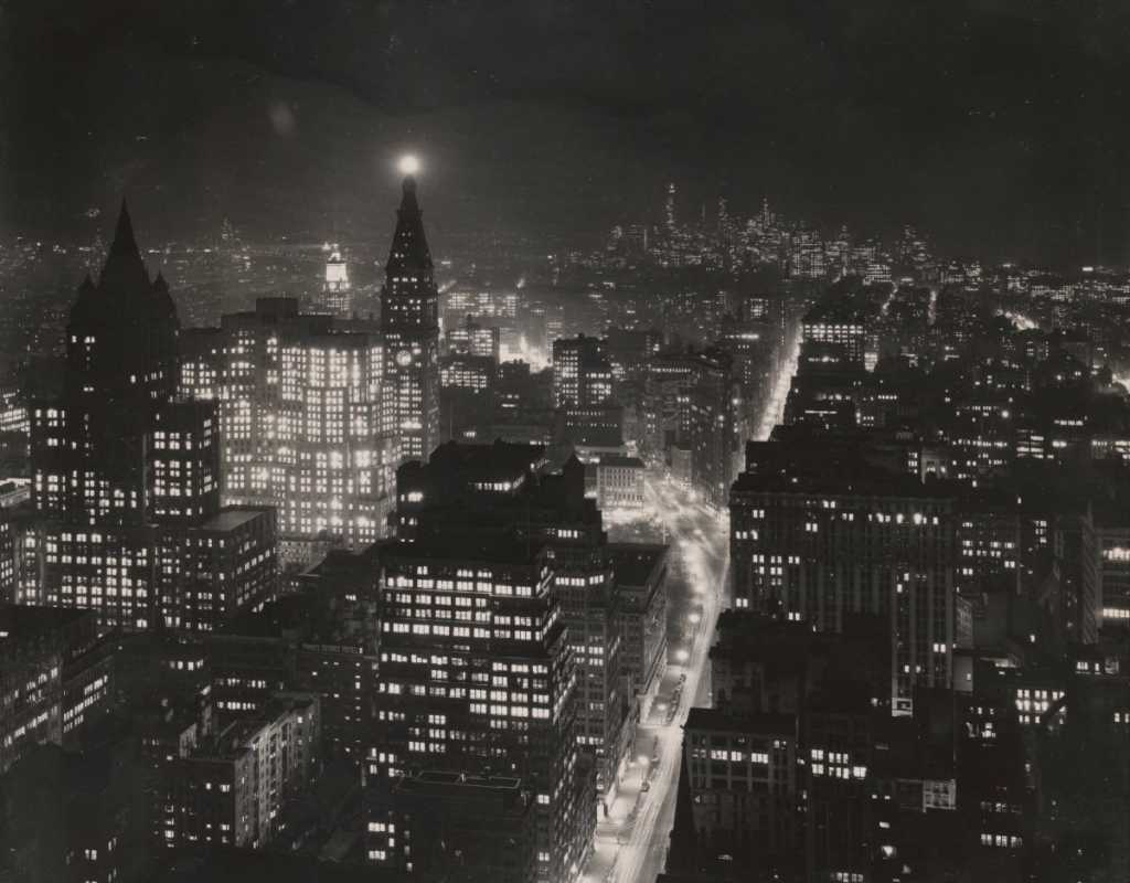 Looking southeast from the Empire State Building. 1946. 1200x937 1