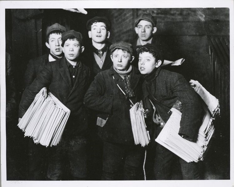 news boys brooklyn bridge