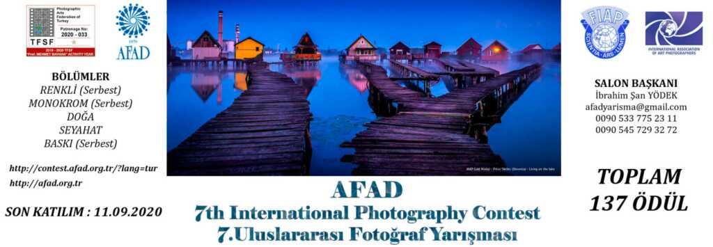 AFAD 7. Uluslararası Fotoğraf Yarışması