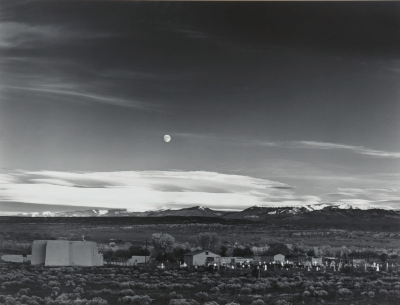 10542 Lot 29 Ansel Adams Moonrise Hernandez New Mexico 800x611 1