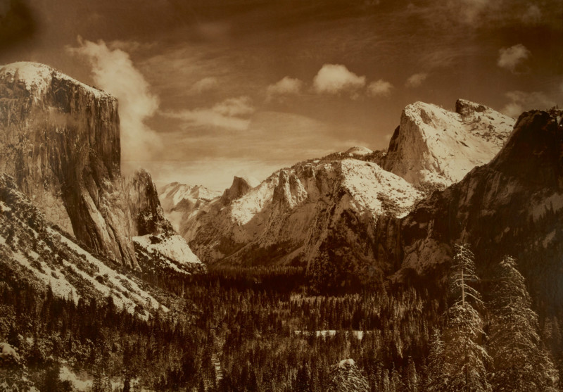 İkonik Ansel Adams Fotoğrafını Rekor Kırmak İçin Satıyor 988.000 Dolar 9 10542 Lot 48 Ansel Adams Yosemite Valley From Inspiration Point Winter Yosemite National Park 800x557 1