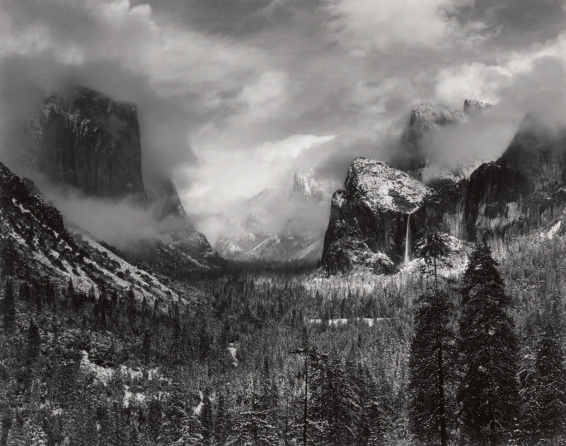 10542 Lot 9 Ansel Adams Clearing Winter Storm Yosemite National Park CA 800x631 1