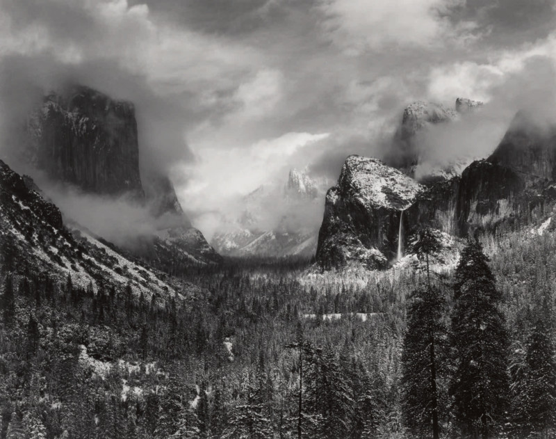 İkonik Ansel Adams Fotoğrafını Rekor Kırmak İçin Satıyor 988.000 Dolar 3 10542 Lot 9 Ansel Adams Clearing Winter Storm Yosemite National Park CA 800x631 1