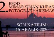 2. EFOD Mimar Sinan Kupası Fotoğraf Yarışması 4 2020 059 afis