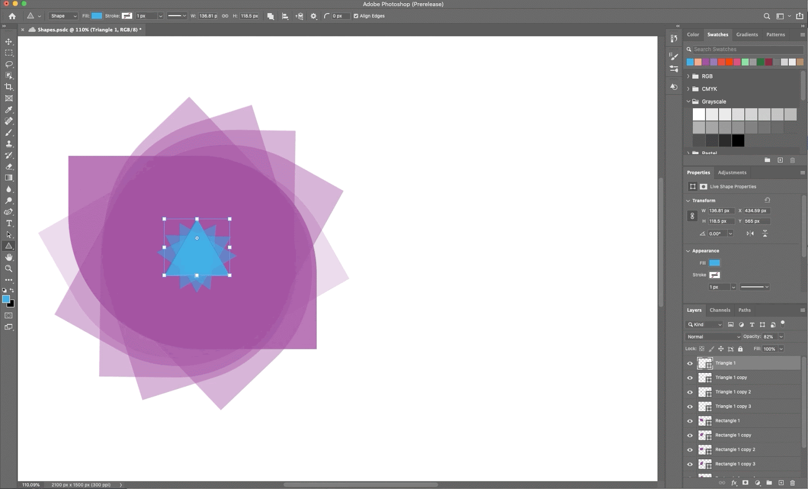 Adobe Photoshop 2021 Yeni Özellikleri 9 live shapes new