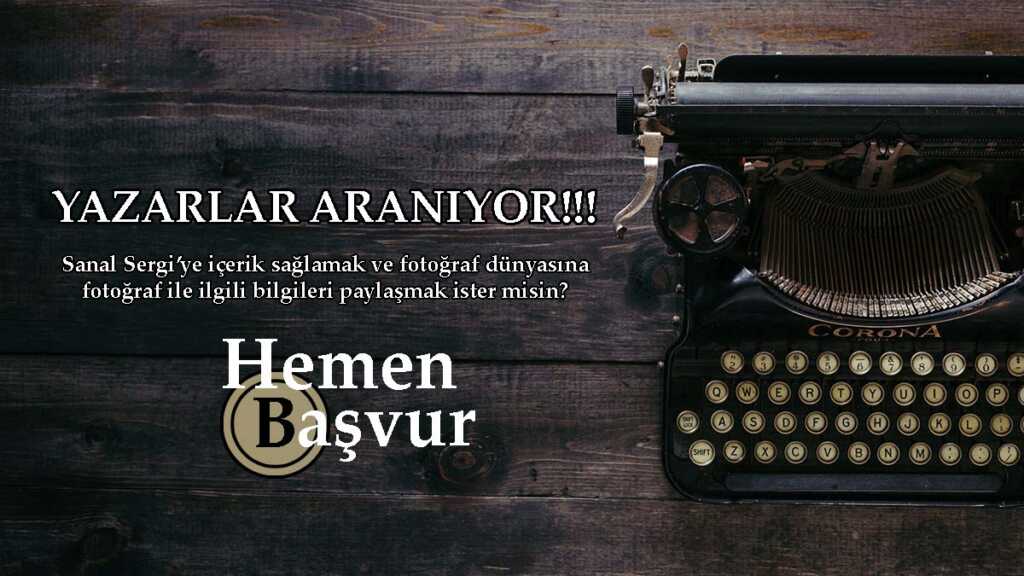 Yazarlık Başvurusu