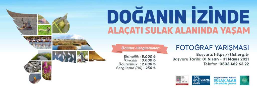 Doğanın İzinde – Alaçatı Sulak Alanında Yaşam Fotoğraf Yarışması