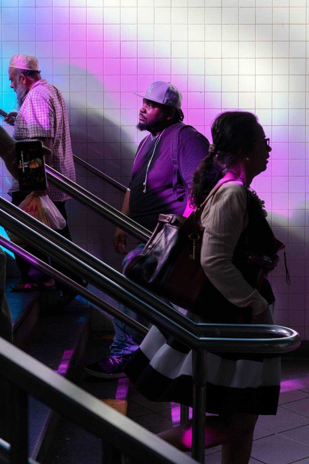 David Rothenberg : Roosevelt Station 7 Commuting Under the Divine Light 006