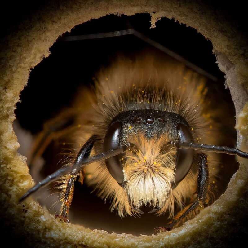 Josh Forwood : Close-Up Bees 10 beeportrait 8 800x800 1