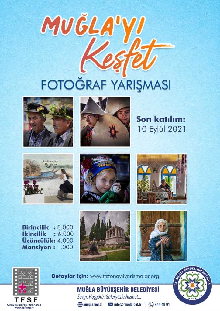Muğla Büyükşehir Belediyesi Fotoğraf Yarışması "Muğla'yı Keşfet"