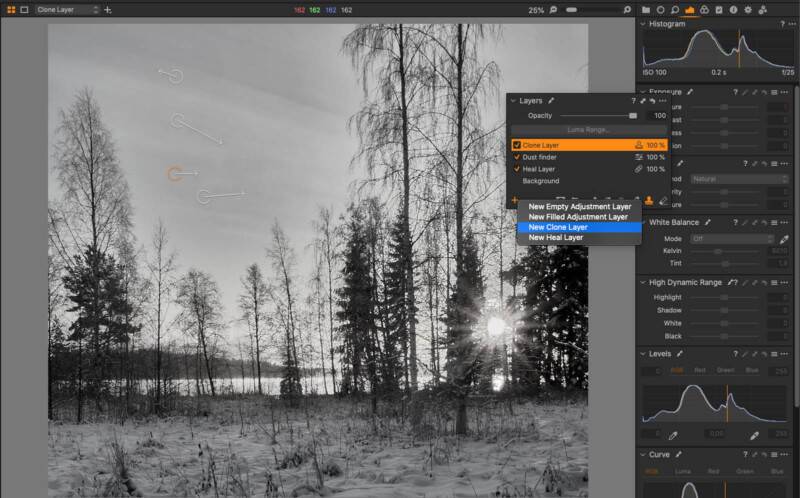 Capture One Pro'da Toz Lekeleri Nasıl Ortaya Çıkarılır ve Kaldırılır 9 clean dust co 5