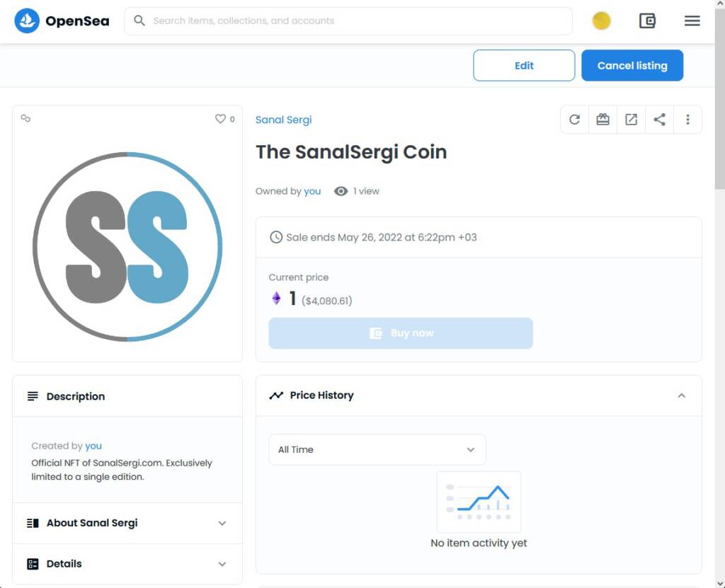 Ücretsiz NFT Oluşturma ve Satma 11 sscoinlisted