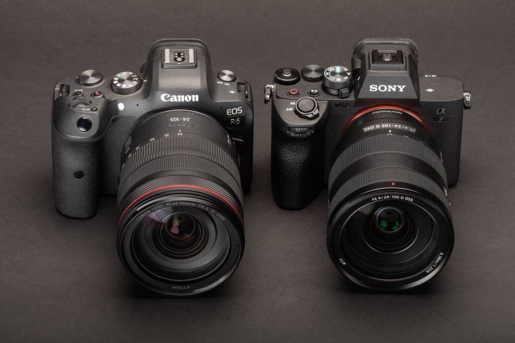 Sony a7IV Canon EOS R6 24 105mm F4